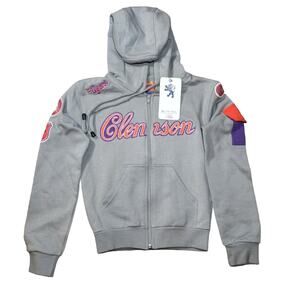 Edden Clemson Tiger's Youth Small (See measurements) Jacket/Full Zip Hoodie NWT